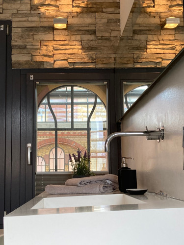 Luxus brick loft with huge roof terrace in Offenbach am Main - Gallery - 10