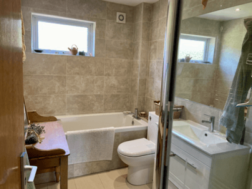 Double room in quiet area