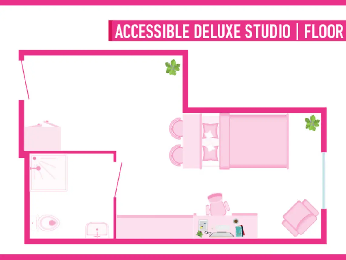  Accessible Deluxe Studio  -  Yugo Laude Living Bologna  - Gallery -  3