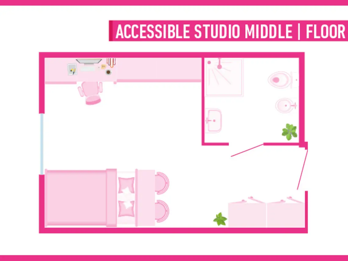 Accessible Studio Middle - Yugo Laude Living Bologna - Gallery - 5