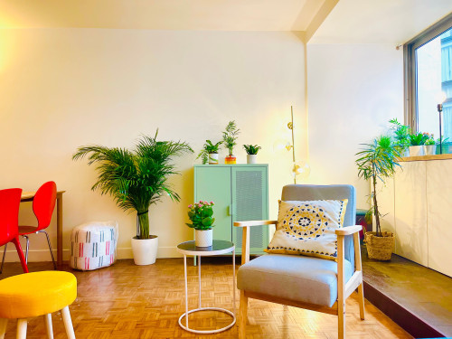 Peaceful XXL 1BR in the center of Marais/Bastille