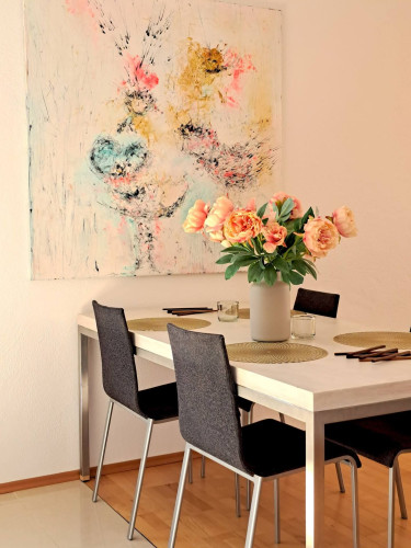 Art apartment with roof terrace and flair, quiet, close to Frankfurt - Gallery - 20