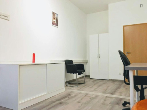 Comfy single bedroom near Dortmund Stadthaus station