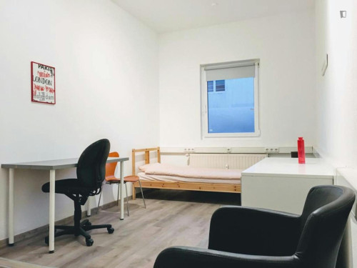 Comfy single bedroom near Dortmund Stadthaus station