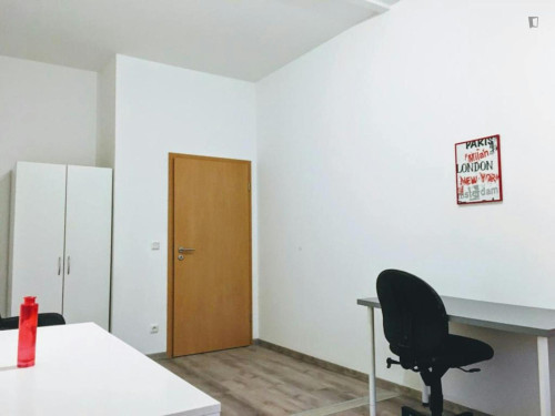 Comfy single bedroom near Dortmund Stadthaus station