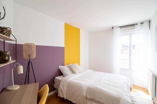 Charming 11 m² bedroom for rent in SaintDenis - Gallery - 9