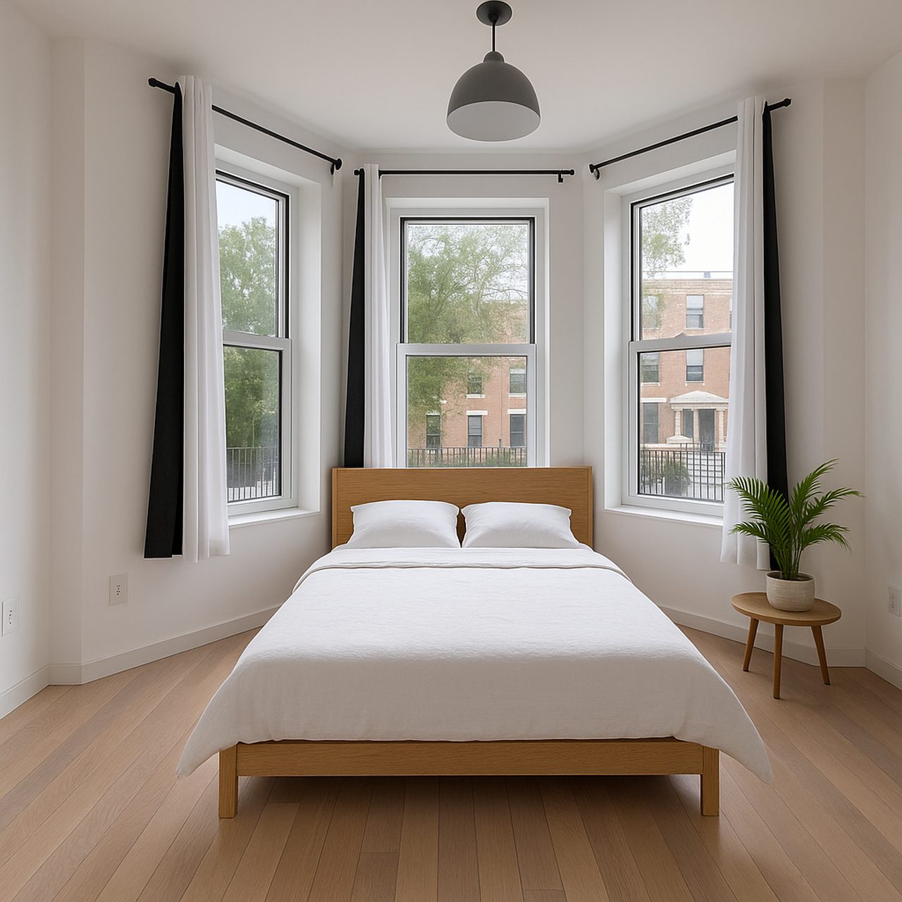 #1899: Ditmas Park - Queen Bedroom A - #1899: Ditmas Park - Gallery - 2