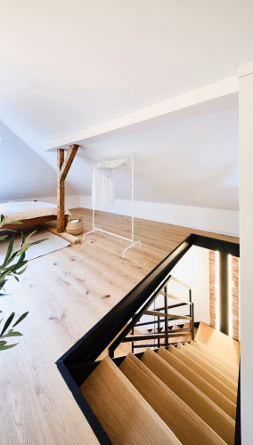 Beautiful Maisonette with Loft Character in Central Paderborn - Gallery - 9
