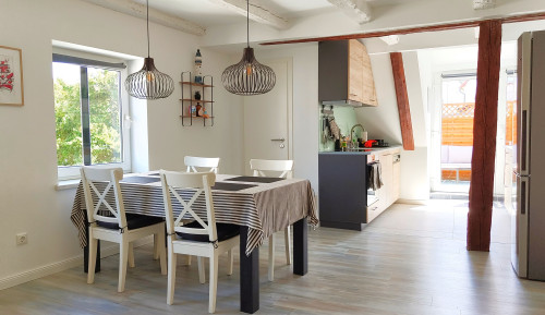Old town apartment with roof terrace (Wismar) - Gallery - 21