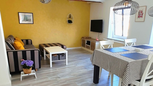 Old town apartment with roof terrace (Wismar)