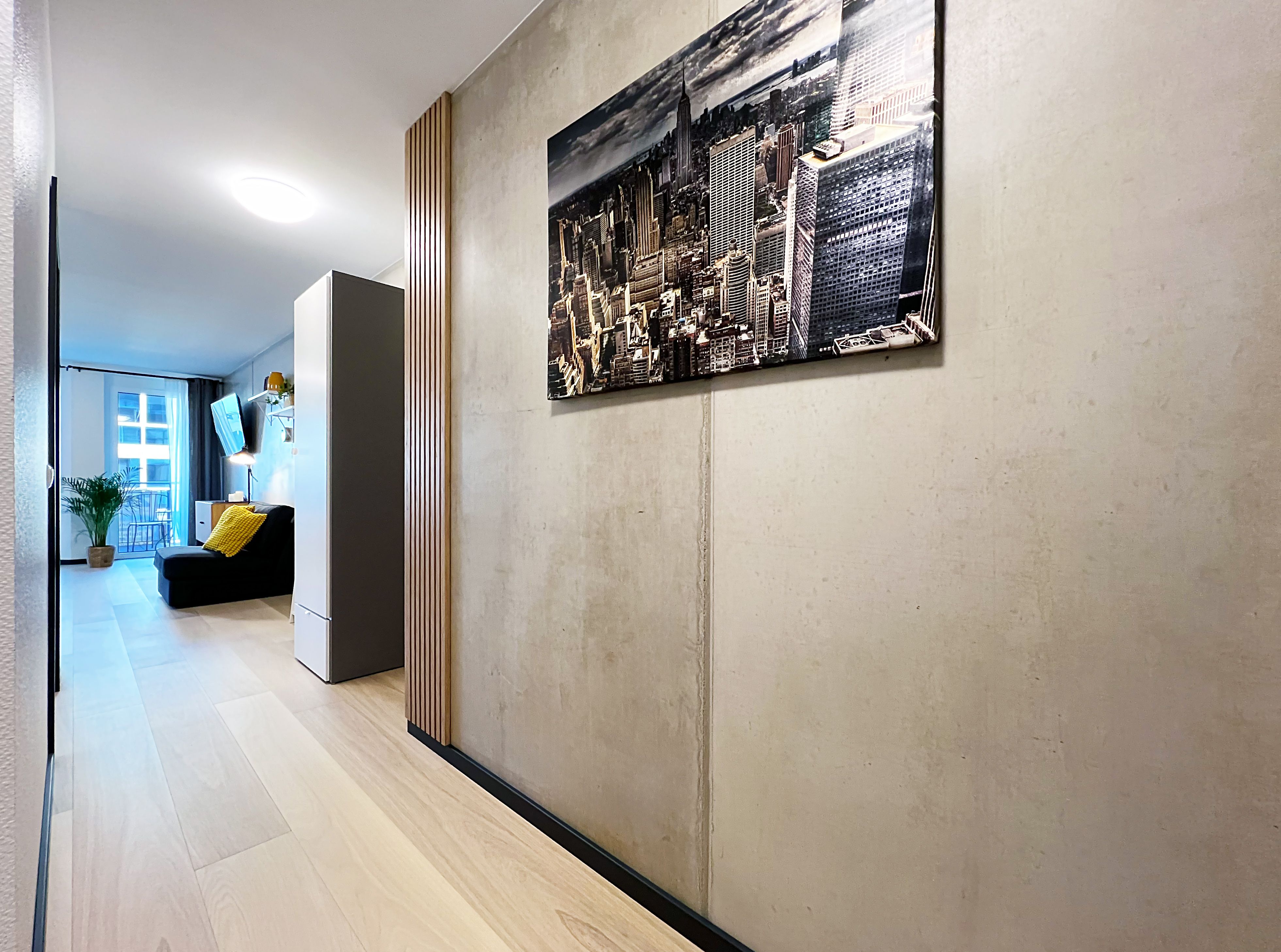 Design Apartment With Balcony, Workspace, Parking, And EV Charging Station - Design Apartment with Balcony, Workspace, Parking, and EV Charging Station - Gallery - 19