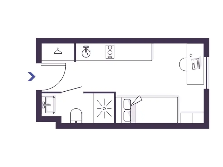  Smart Studio External View  -  Yugo Florentia Living Firenze  - Gallery -  2