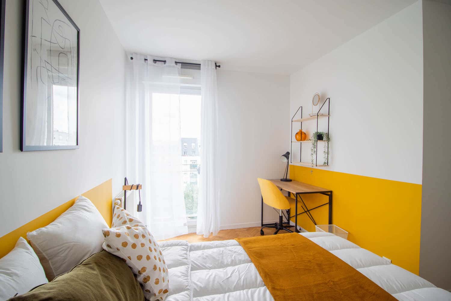  Room  -  Elegant 12 m² bedroom for rent in SaintDenis  - Gallery -  3