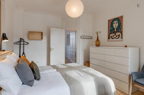 Charismatic double ensuite bedroom in Frederiksberg C