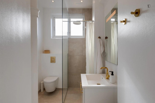 Charismatic double ensuite bedroom in Frederiksberg C