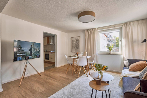 Modern studio in nice area