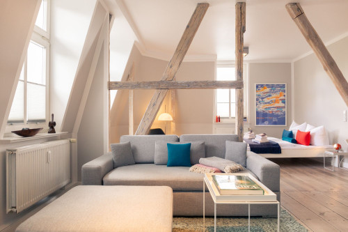 Bright & great loft with balcony und sea view  - Gallery -  5