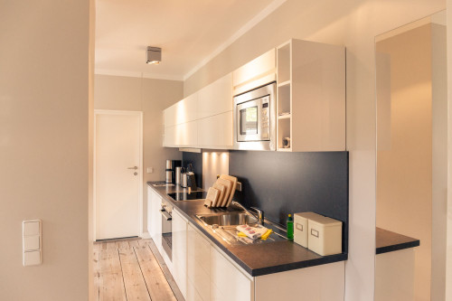 Bright & great loft with balcony und sea view