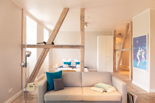 Deluxe studio with balcony and sea view - Gallery - 9