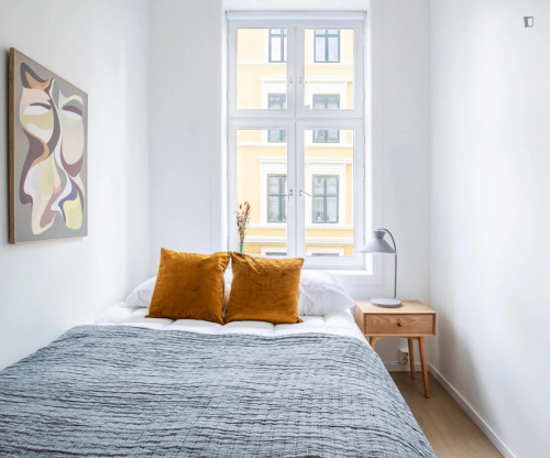 Very cool double bedroom in Grünerløkka