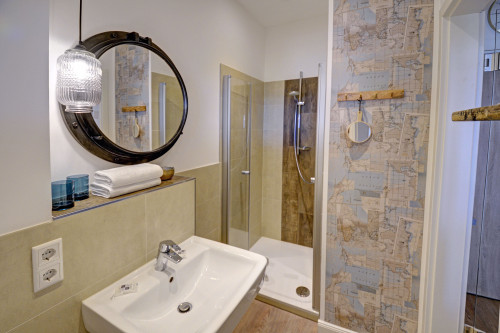 The wonderful panoramic view of the Flensburg Fjord from the studio apartment alone is pure relaxation! - Gallery - 9
