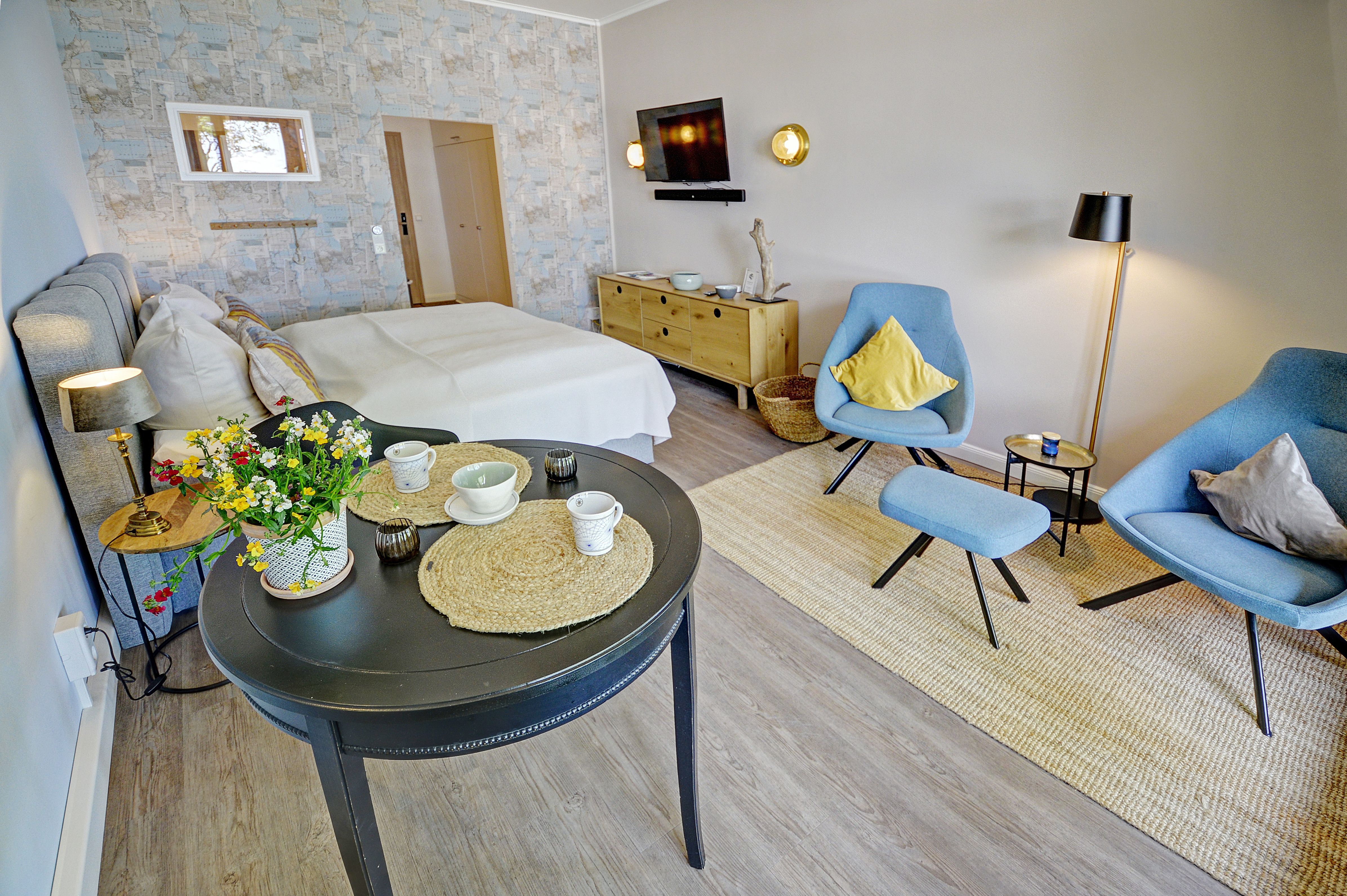 The Wonderful Panoramic View Of The Flensburg Fjord From The Studio Apartment Alone Is Pure Relaxati - 10