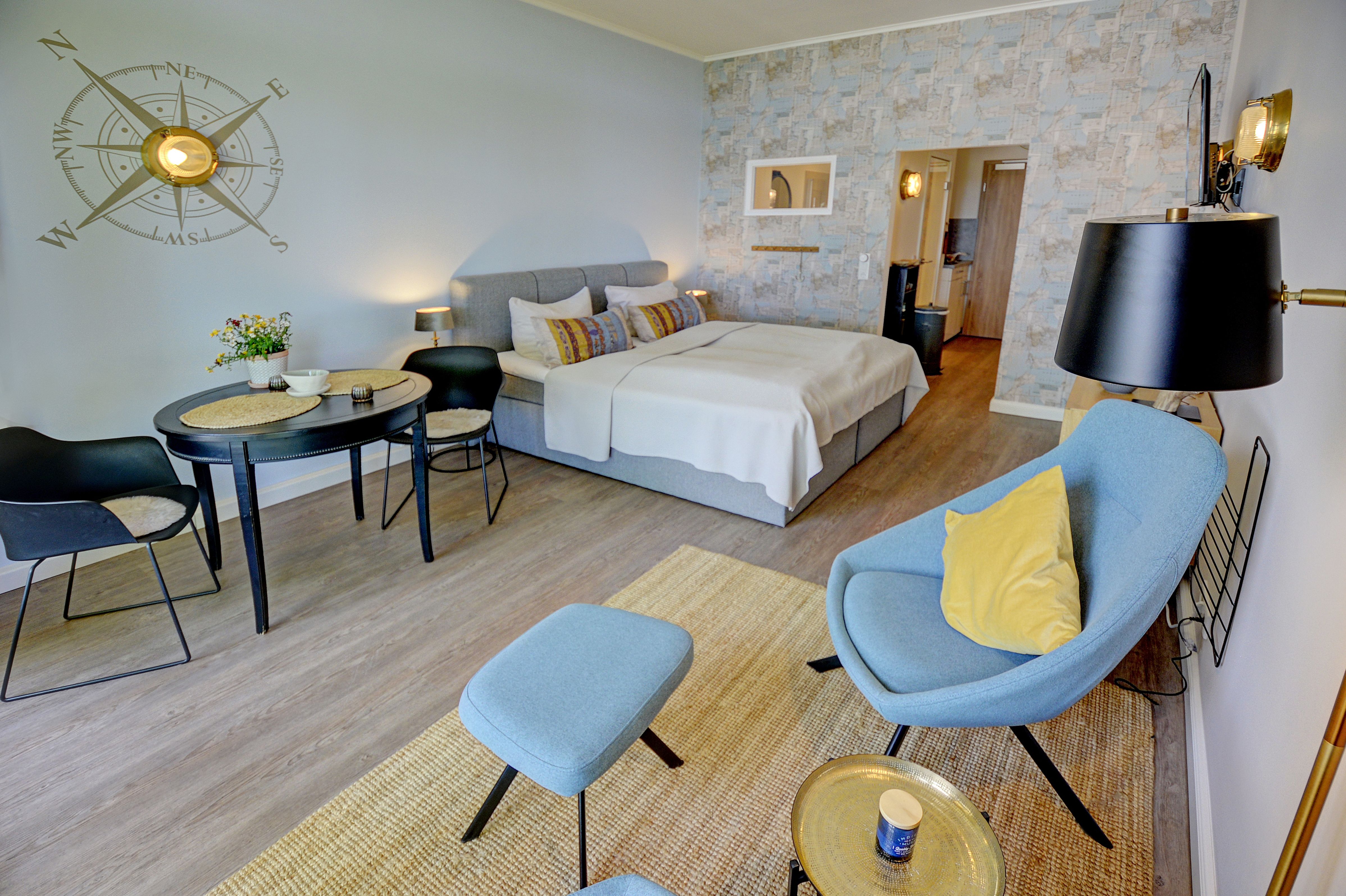 The Wonderful Panoramic View Of The Flensburg Fjord From The Studio Apartment Alone Is Pure Relaxati - 11
