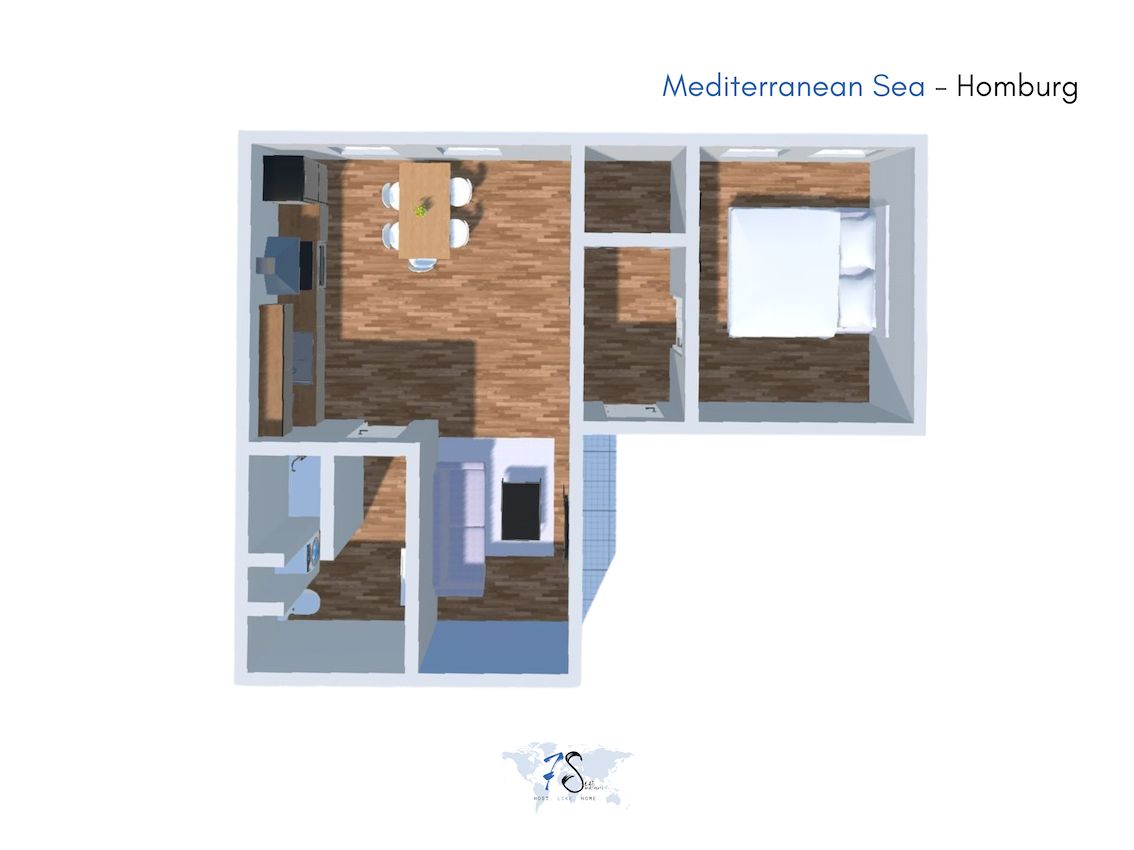 HOMBURG - Comfort Apartment - Mediterranean Sea - 1