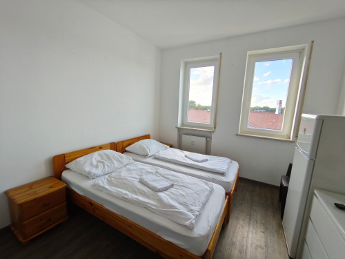 Spacious worker apartments with roof terrace