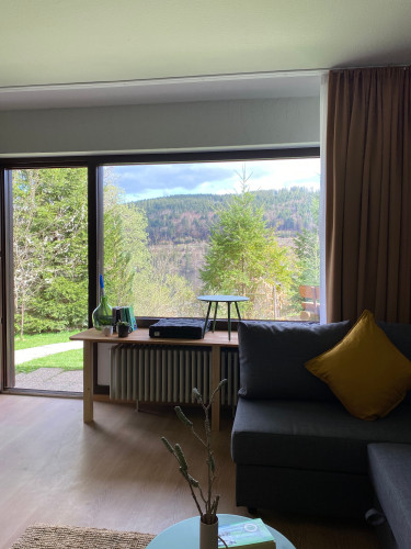 Temporary living close to nature directly on Lake Titisee