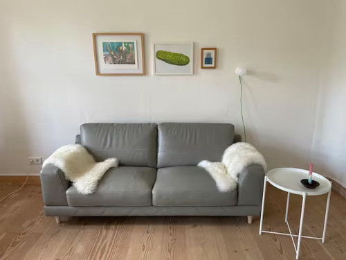 Eco-apartment in a historic manor house on the North Sea