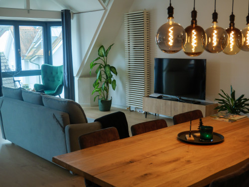 Business-Apartment AMAO-Stays I 90sqm I center I maisonette I roof terrace I king-size box spring beds - Gallery - 13