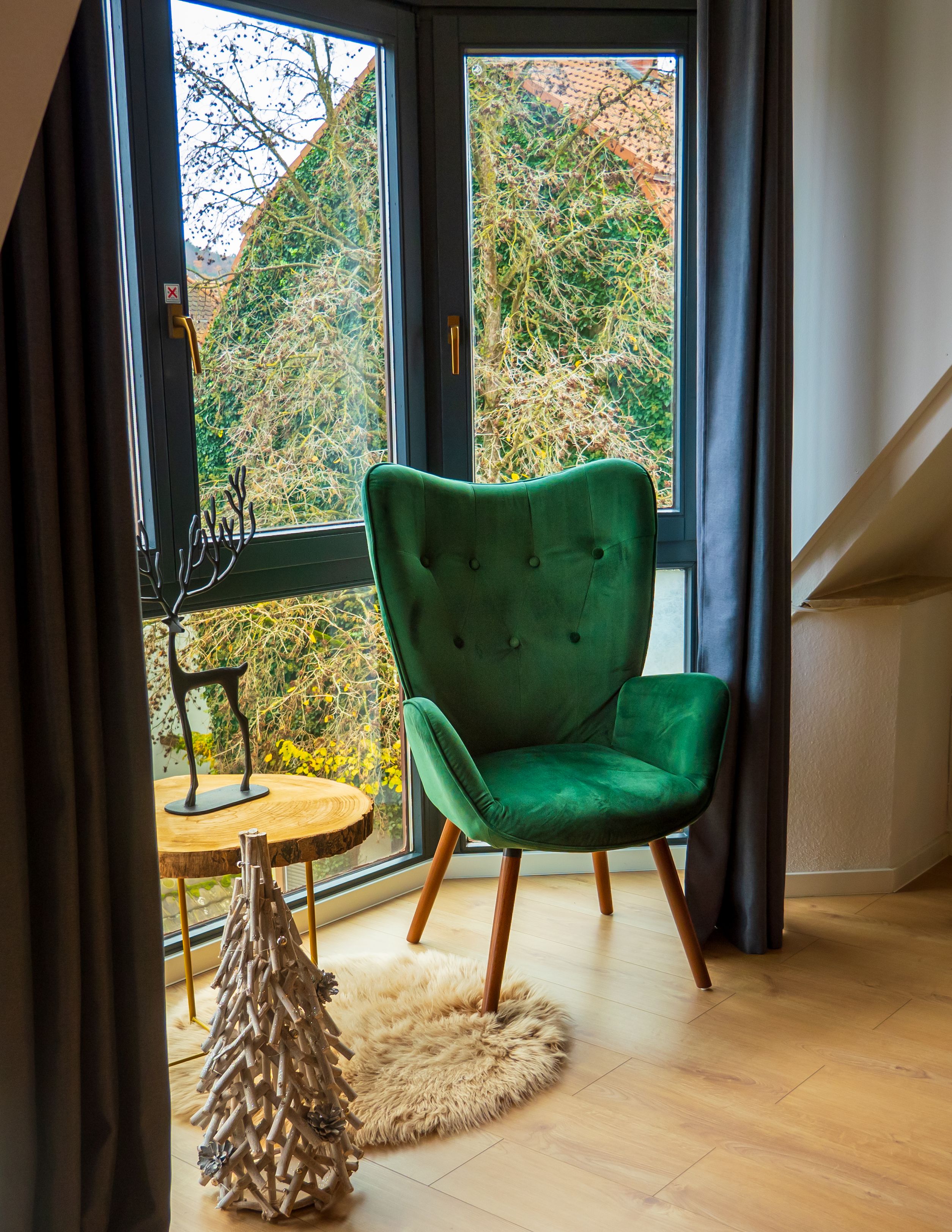 Business-Apartment AMAO-Stays I 90sqm I Center I Maisonette I Roof Terrace I King-Size Box Spring Be - 10