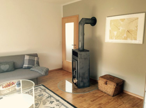 Lovely 3 room apartment with your own fireplace