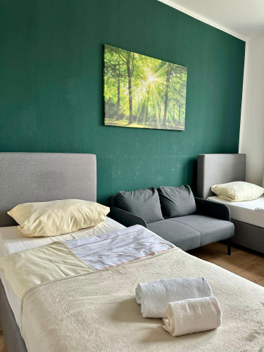 Apartments with 3 bedrooms and 2 bathrooms centrally located in Neumünster - Gallery - 13