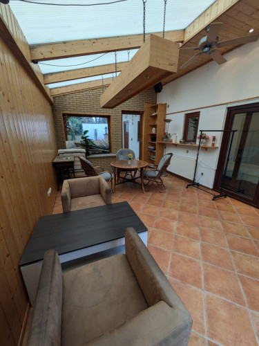Modern 3-Bedroom Apartment with TV in Every Room & Covered Terrace