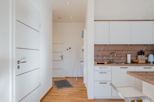 Modern Luxury Apartment with Waterfront Propertyl, lake access and a parking space
