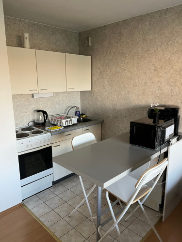 Beautiful, quietly located one-room apartment with rooftop terrace