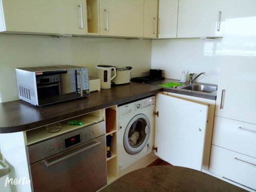 Bright 1 room apartment with a balcony and underground parking space - Gallery - 9