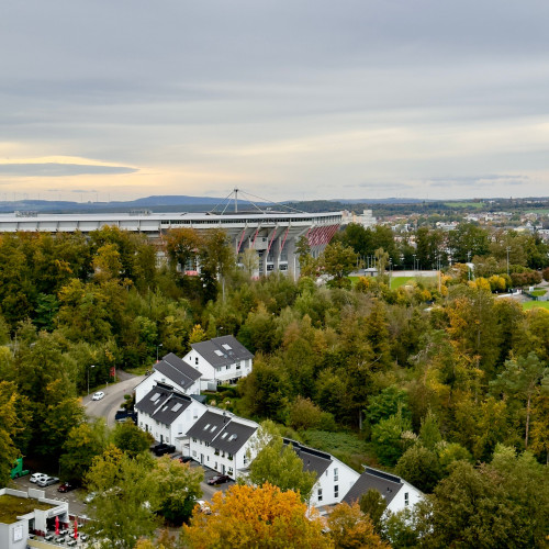 M&D Apartments near Stadium with Air Conditioning – Netflix – Kitchen – Sunset View – Balcony - Gallery - 6