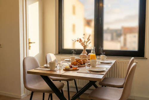 MILPAU Bottrop 2 - Modern and central premium apartment with queen size bed - Netflix, Nespresso and Smart TV