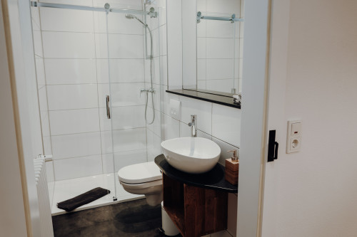 Beautiful old building apartment with terrace in Kitzingen