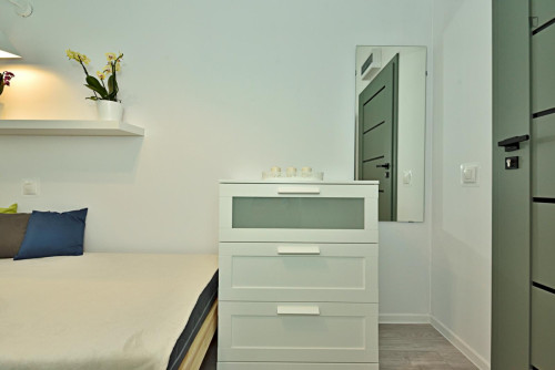 Pleasant single bedroom near the Lodz University of Technology