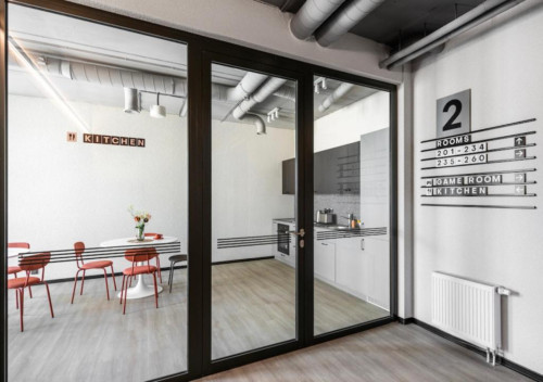 Vibrant Coliving Experience in Central Vilnius with Community Focus and Amenities