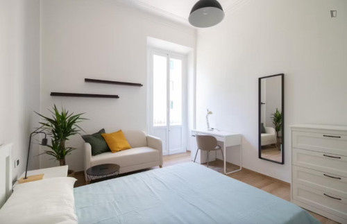 Spacious Bedroom in Florence
