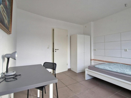 Bright single bedroom in the centre of Dortmund