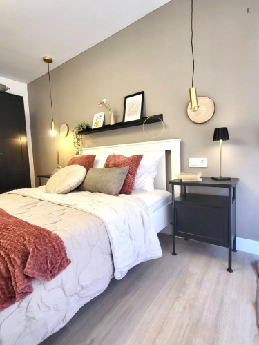 Bright single bedroom in shared flat in Pla del Bon Repòs