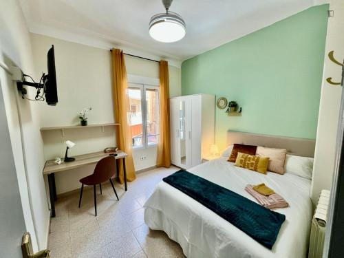 Pleasant double bedroom in La Magdalena