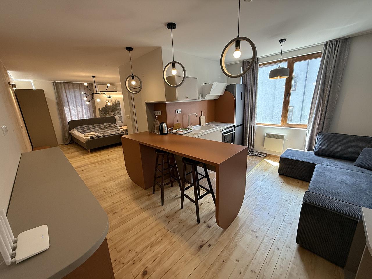 Lux Studio Plus - Designer Coliving with Spa & Mountain Views in Bansko Apartment - Gallery - 14