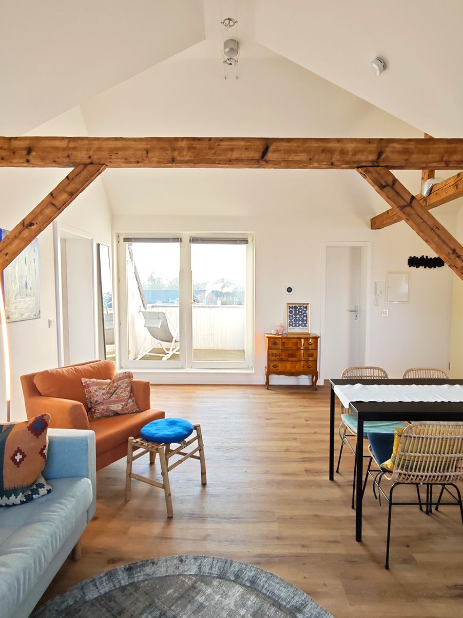  Charming Attic Apartment With Balcony, Furnished, Close To Düsseldorf  -  Charming attic apartment with balcony, furnished, close to Düsseldorf  - Gallery -  17